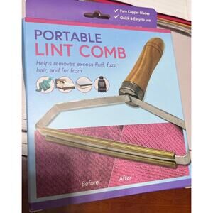 Lint Remover Clothes Fuzz Fabric Shaver Roller Brush Tool Copper Blade